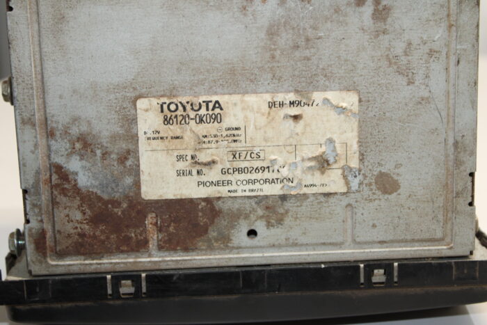 radio da toyota hilux 2005/... original - Image 4