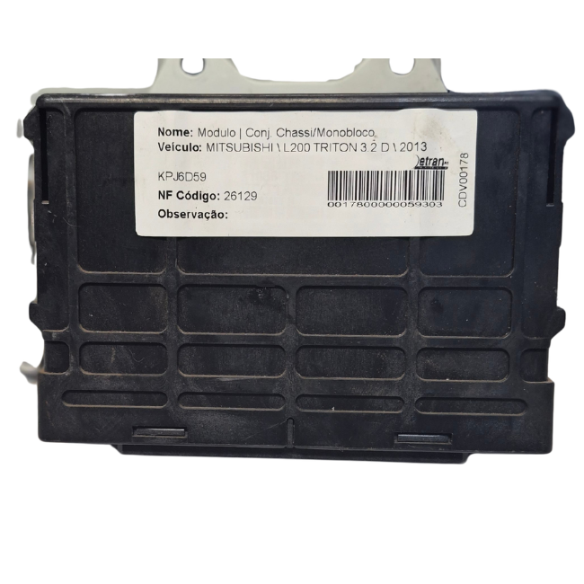 15559912932-design-sem-nome-38.png MODULO CAMBIO L200 TRITON 3.2 DIESEL AUTOMATICA 4X4 - Imagem 1